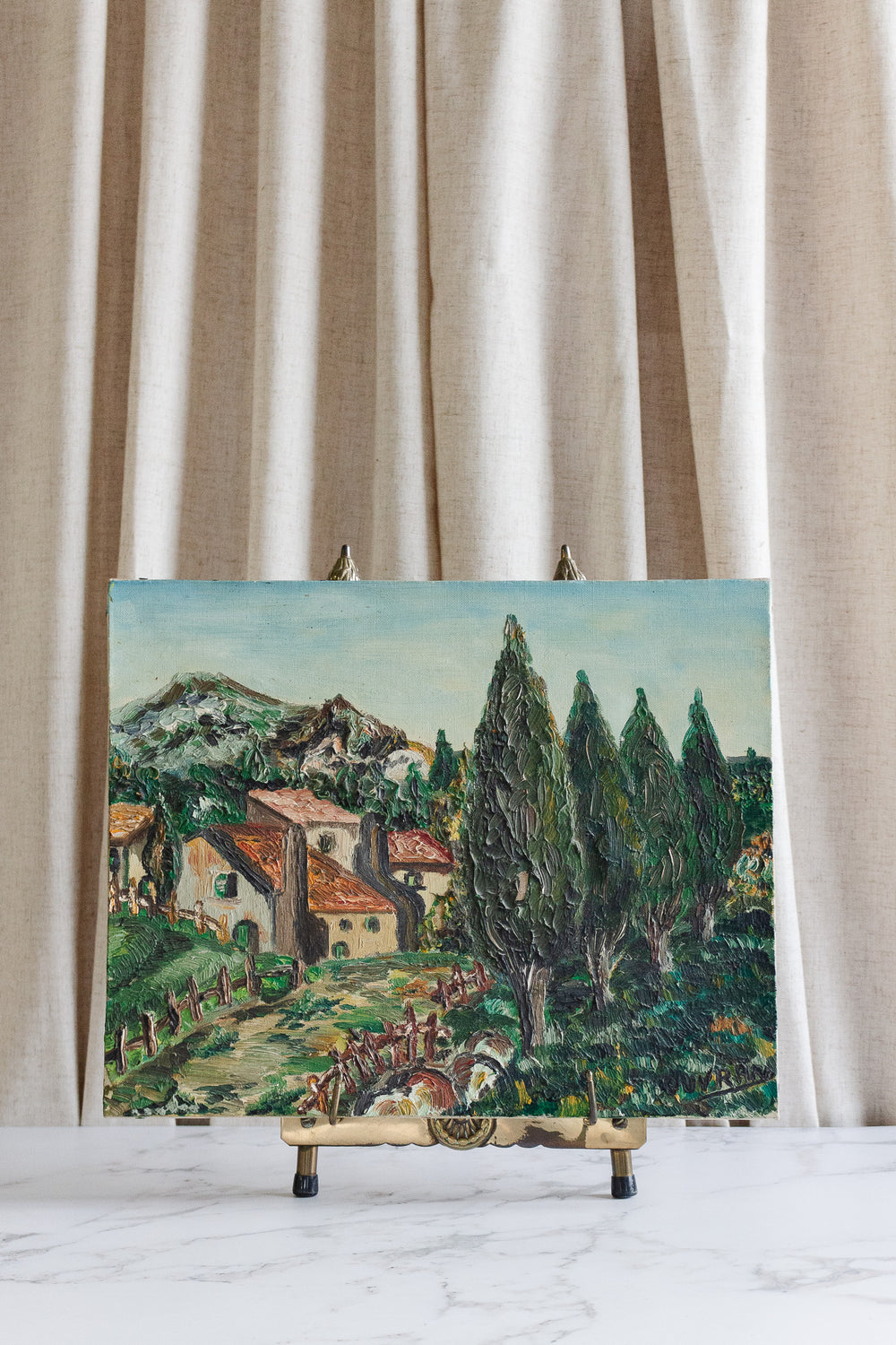 ville dans les collines