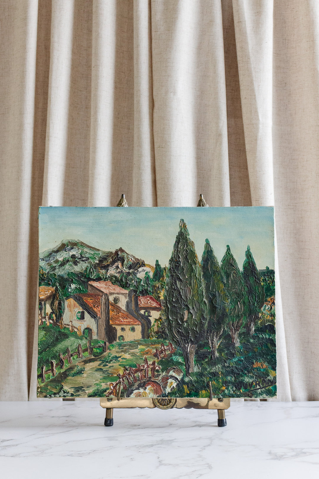 ville dans les collines