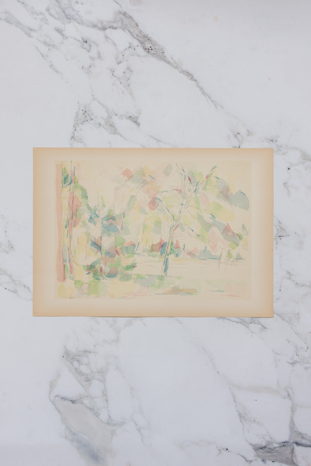 cezanne: 10 watercolours folio