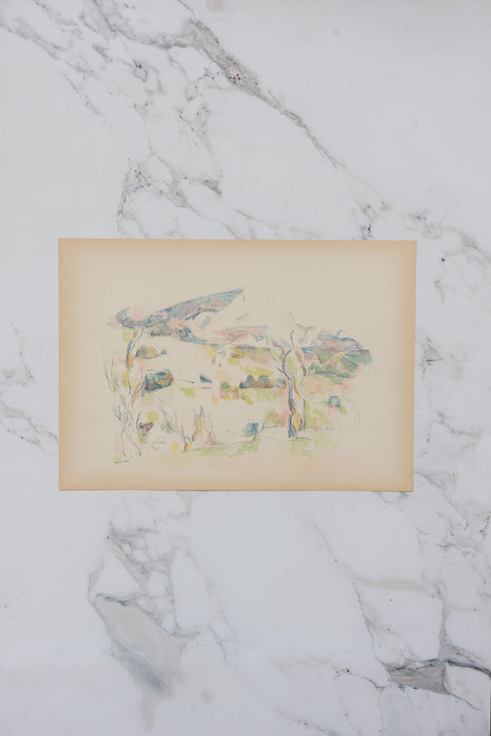 cezanne: 10 watercolours folio