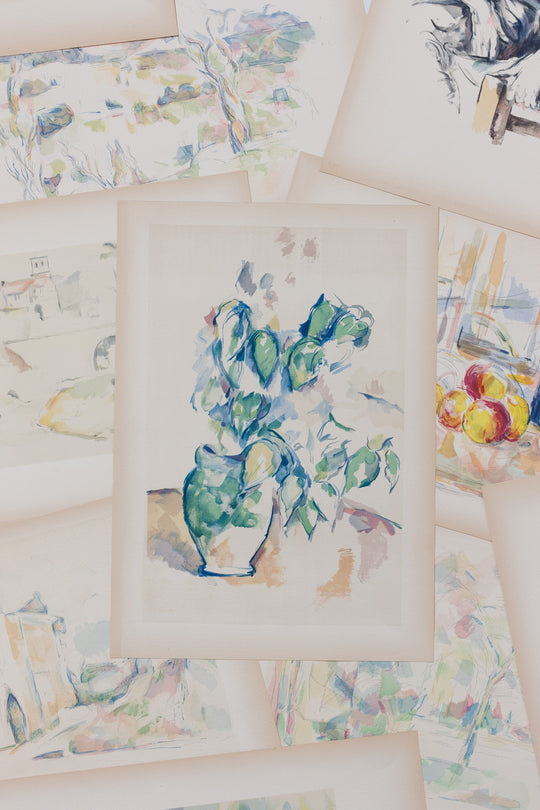 cezanne: 10 watercolours folio