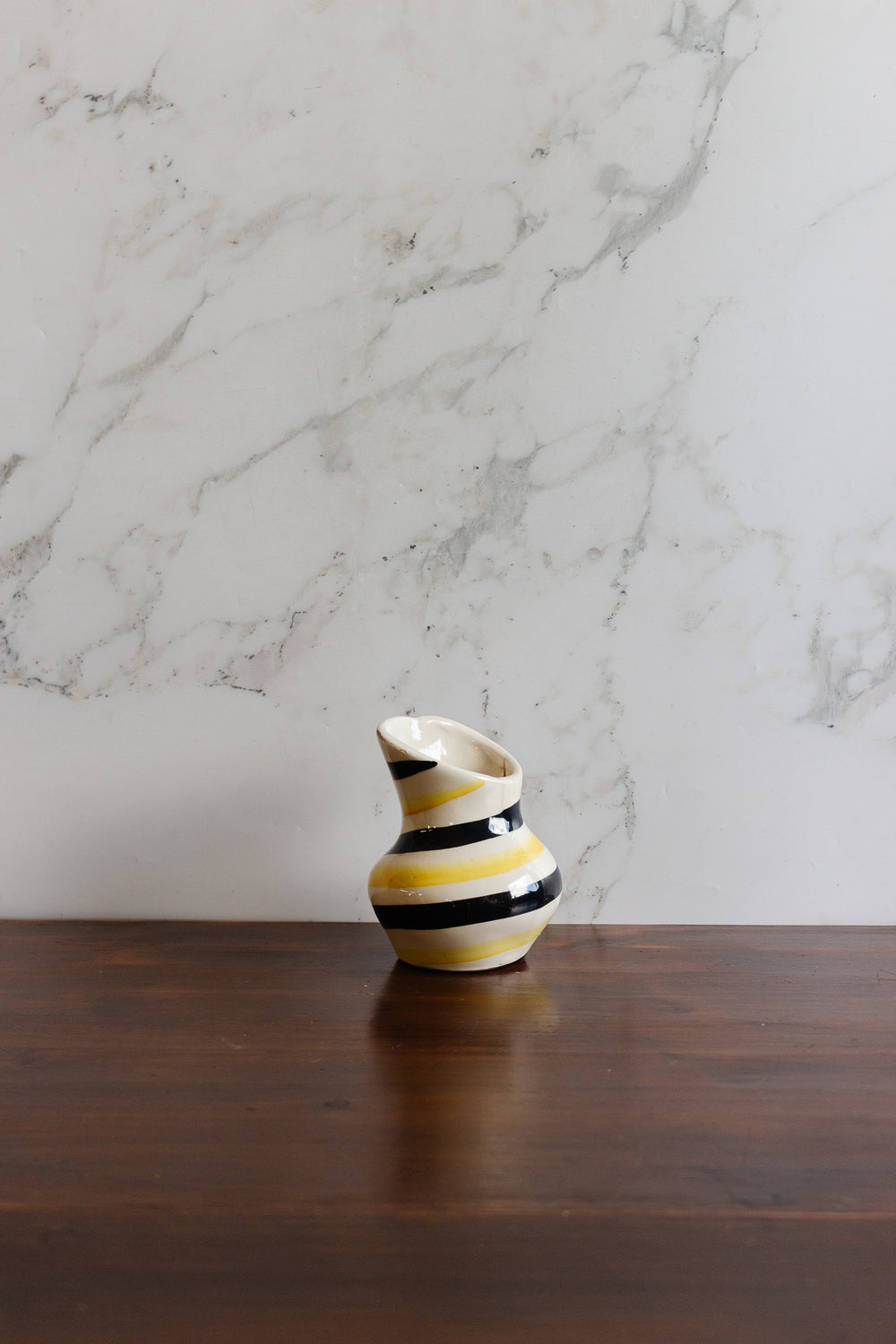 vintage french "poët-laval poterie" vase