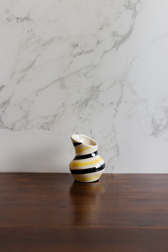 vintage french "poët-laval poterie" vase