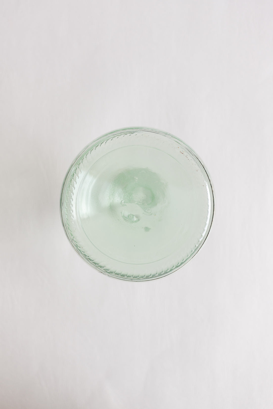 vintage french glass demijohn