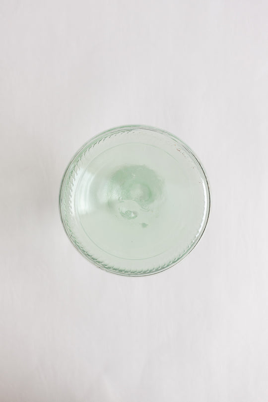 vintage french glass demijohn