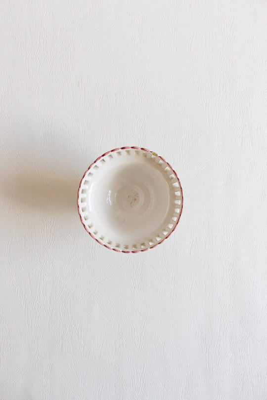vintage french "boîte bonbonnière" with bird finial