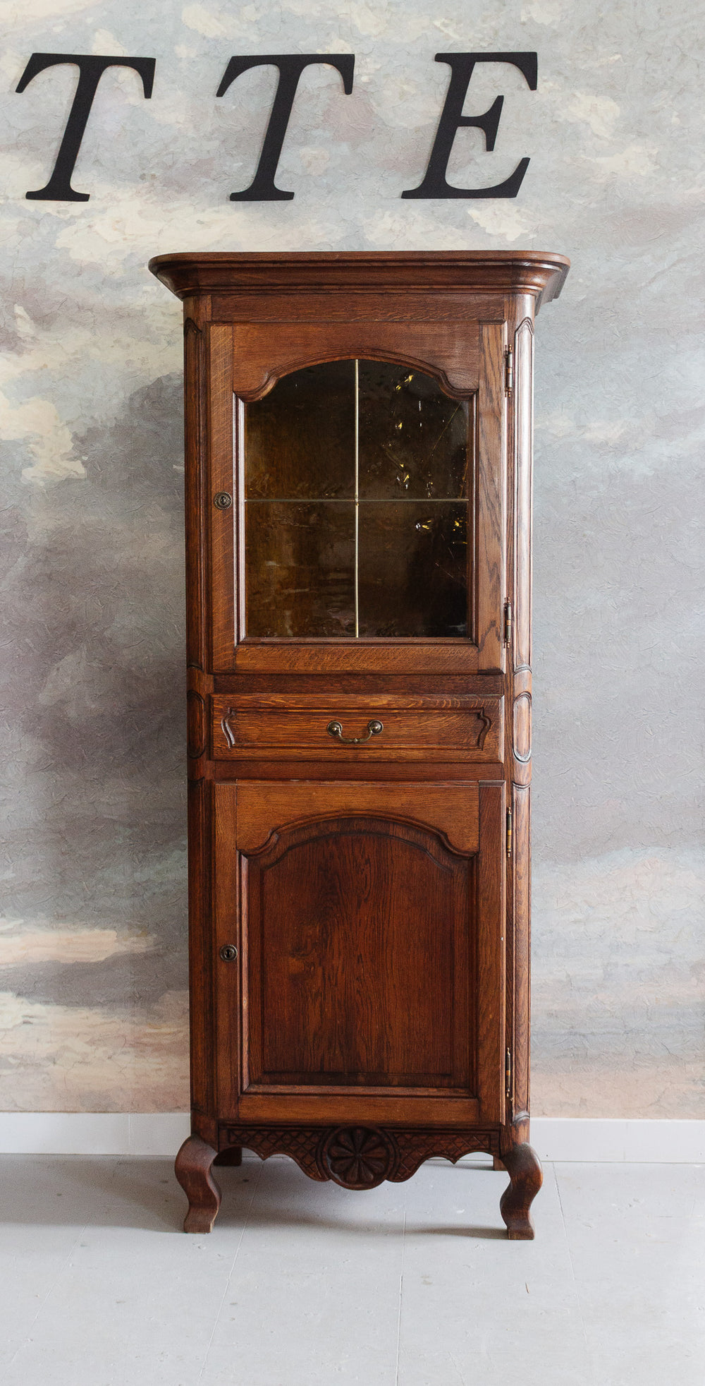 antique french louis xv vitrine