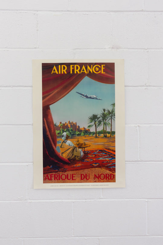 vintage “réédition collection musée Air France” posters