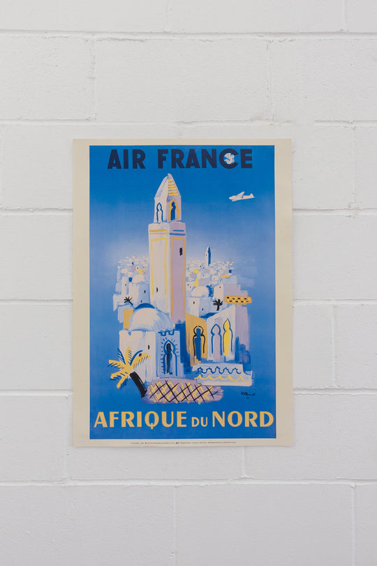 vintage “réédition collection musée Air France” posters