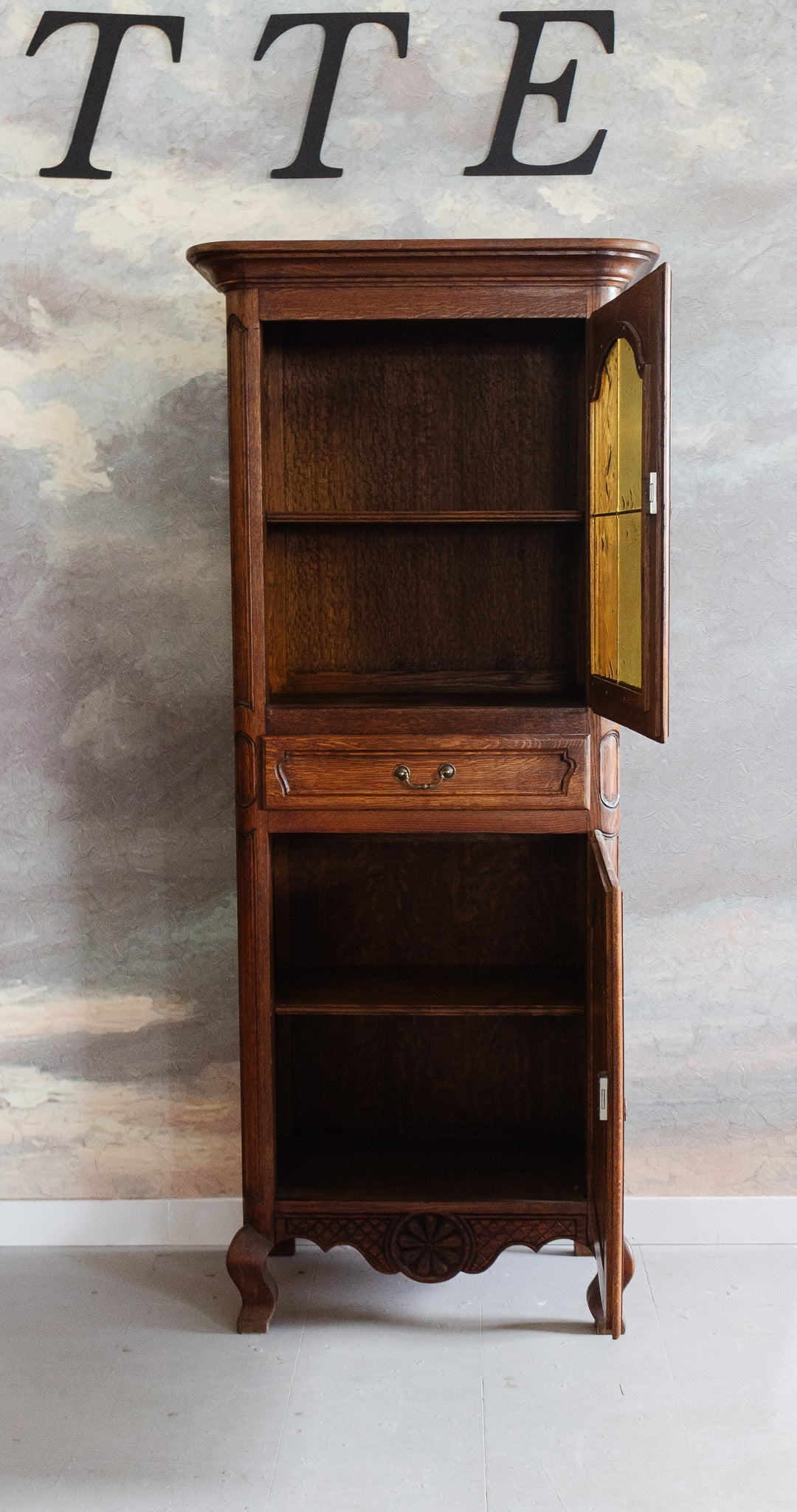 antique french louis xv vitrine