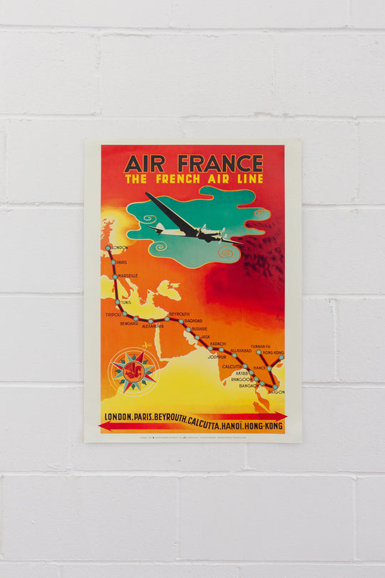 vintage “réédition collection musée Air France” posters