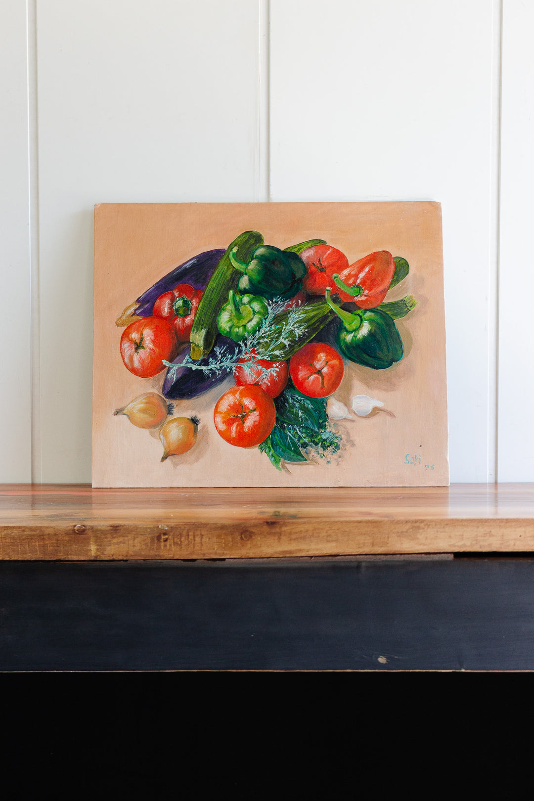 légumes sur la table