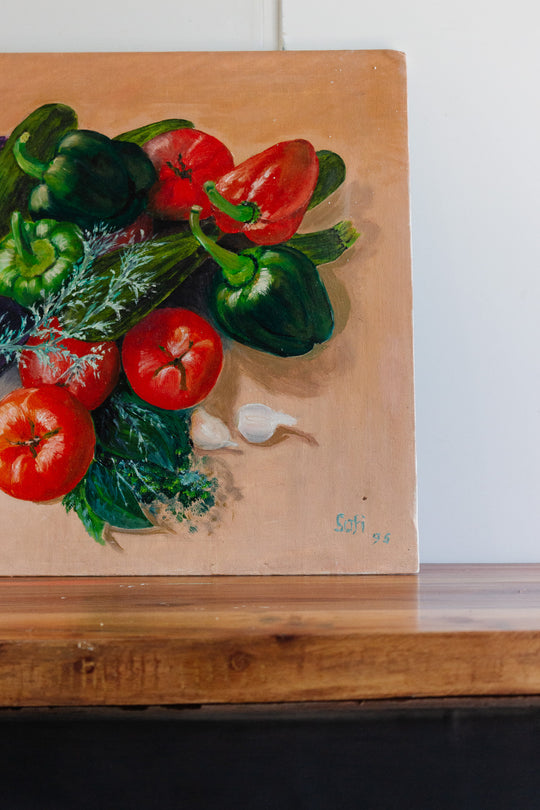 légumes sur la table