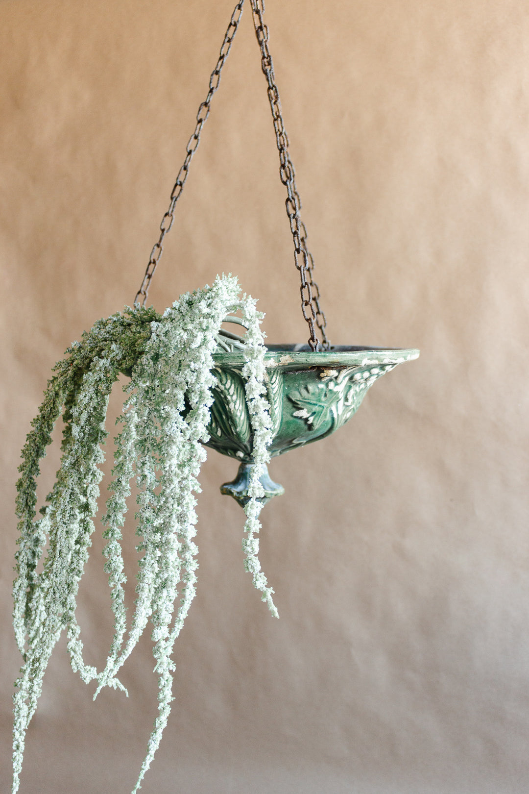 antique hanging planter antique French terra cotta hanging planter – Joliette