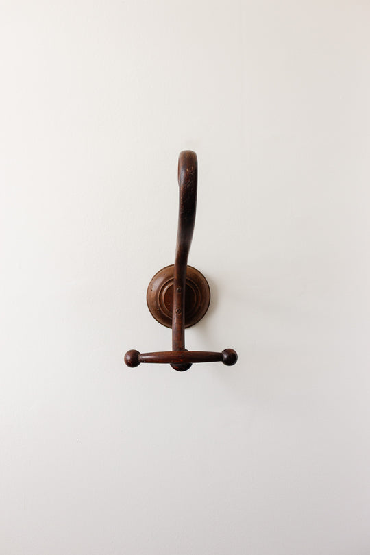 authentic antique thonet single bentwood hook