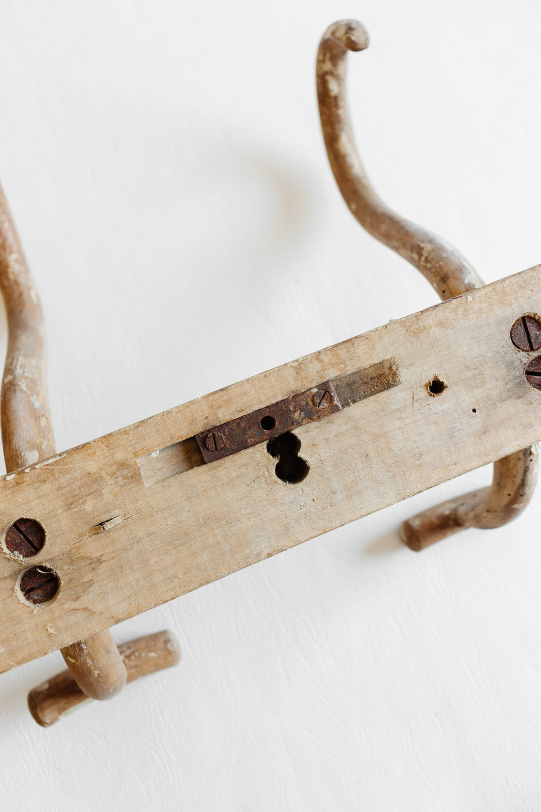 vintage french thonet inspired bentwood coat hooks