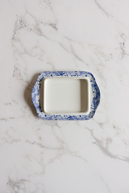 spode england "italian" covered butter dish