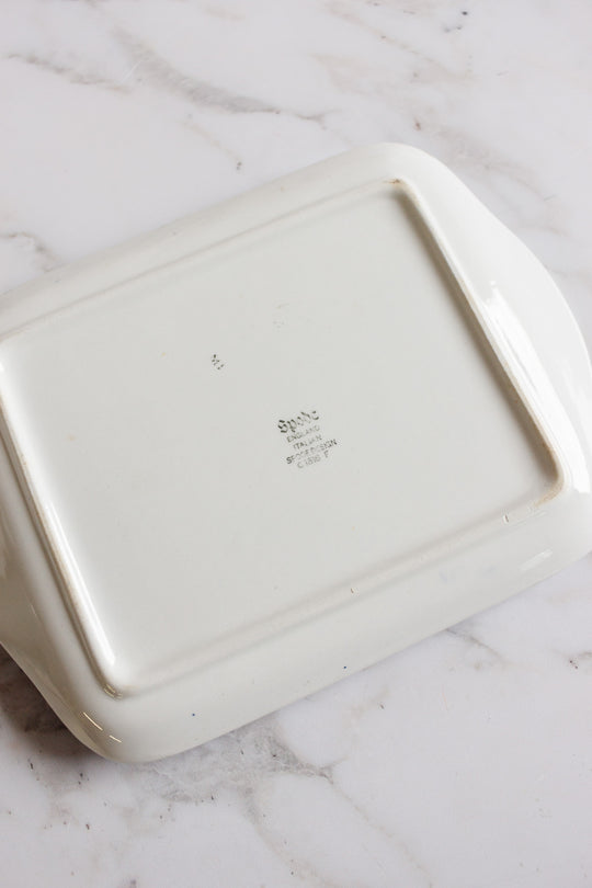 spode england "italian" covered butter dish