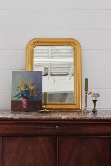 vintage french gilt louis philippe mirror