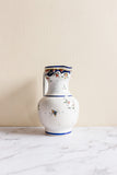 antique French Rouen pottery pitcher