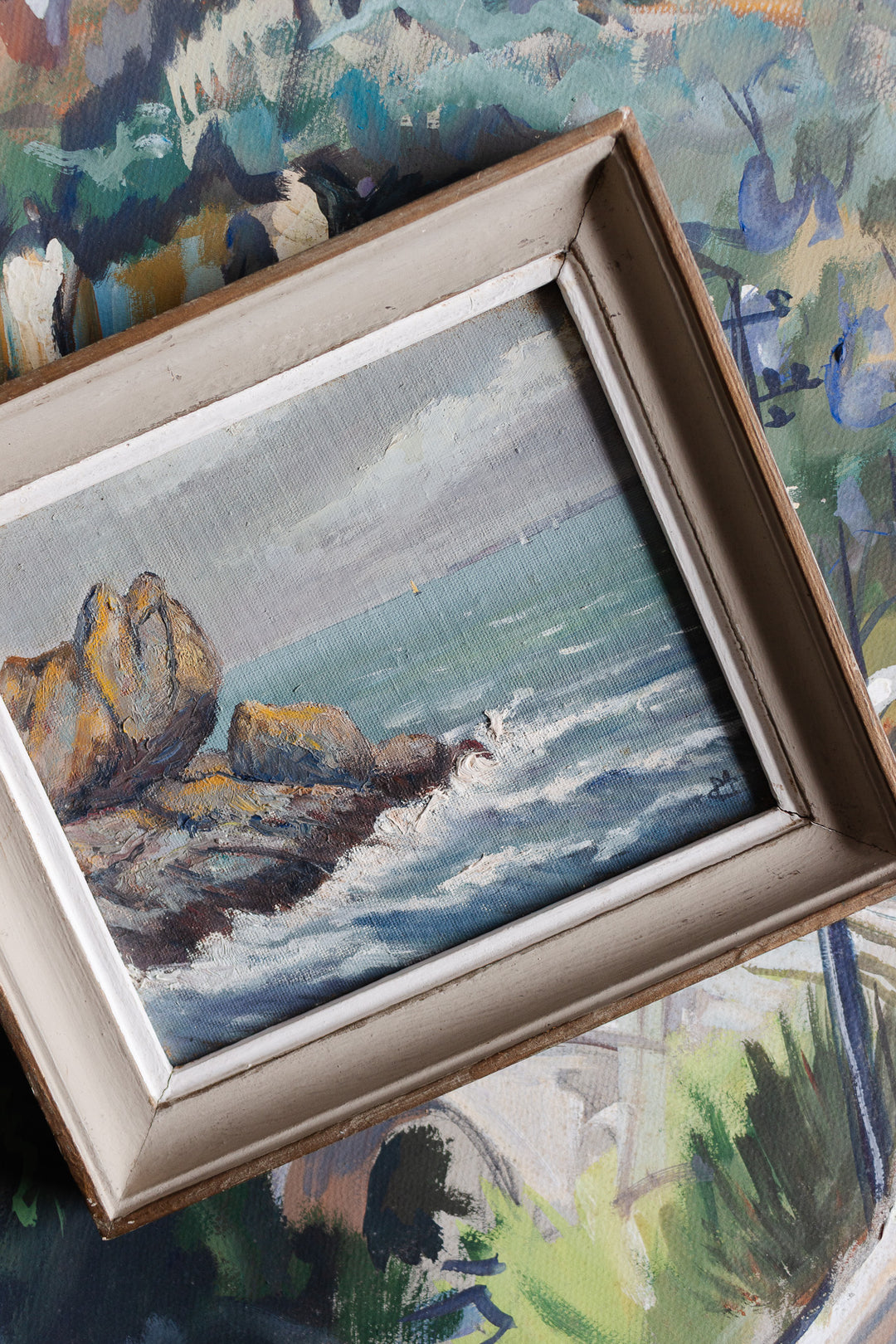 les vagues de la mer