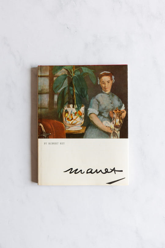 vintage Manet art book