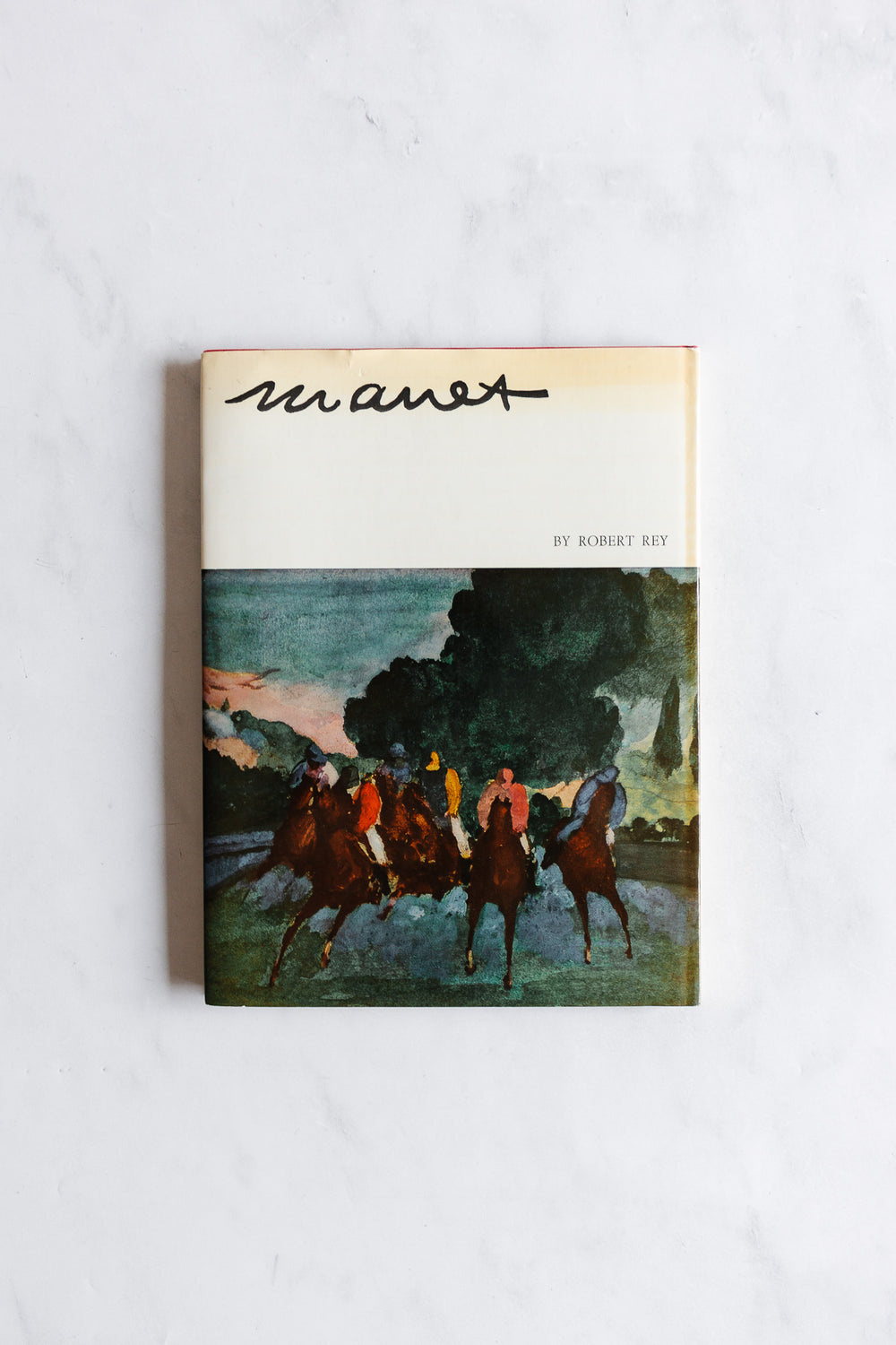 vintage Manet art book