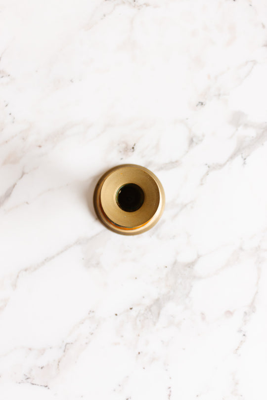 vintage French cloisonné candlestick