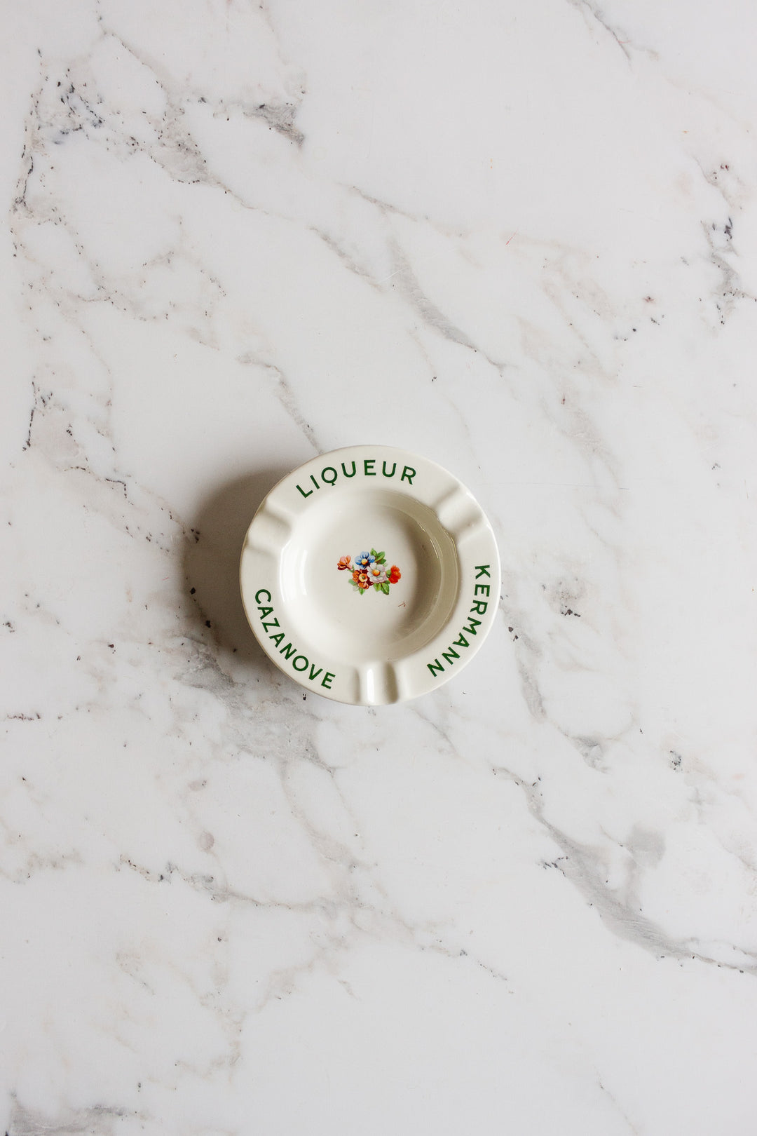 liqueur kermann cazanove vintage french ashtray