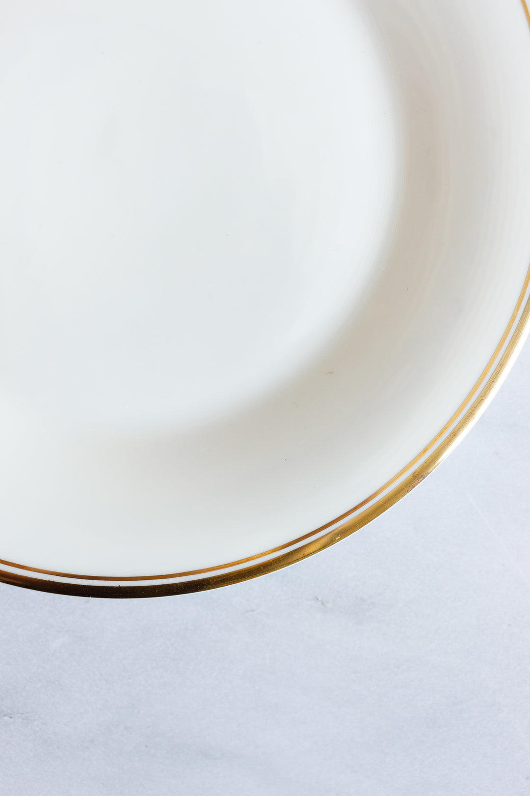 royal doulton gold concord bread plates, set of 7