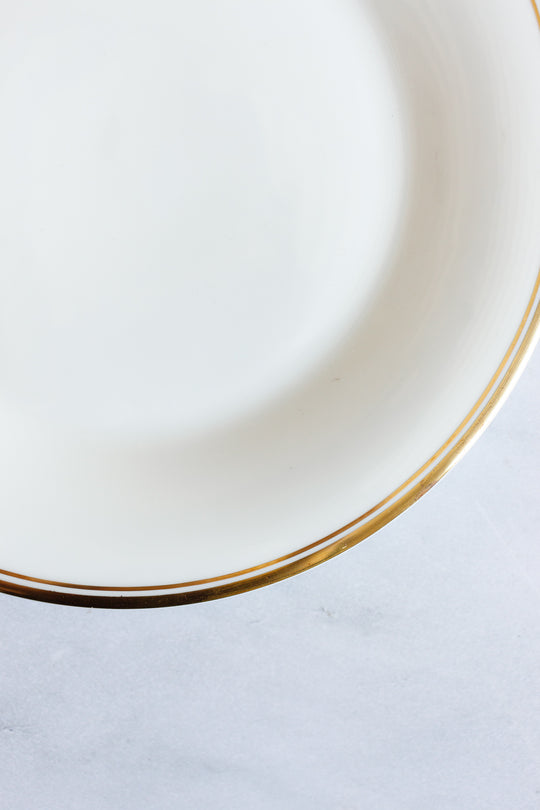royal doulton gold concord bread plates, set of 7
