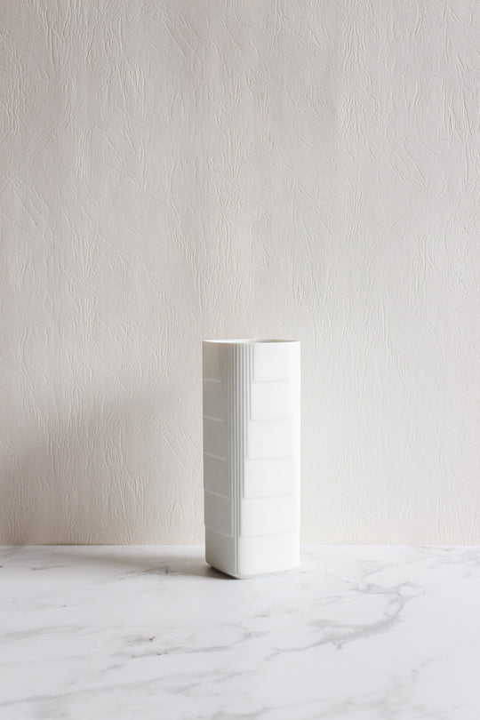 1970s rosenthal geometric vase by christa goltz