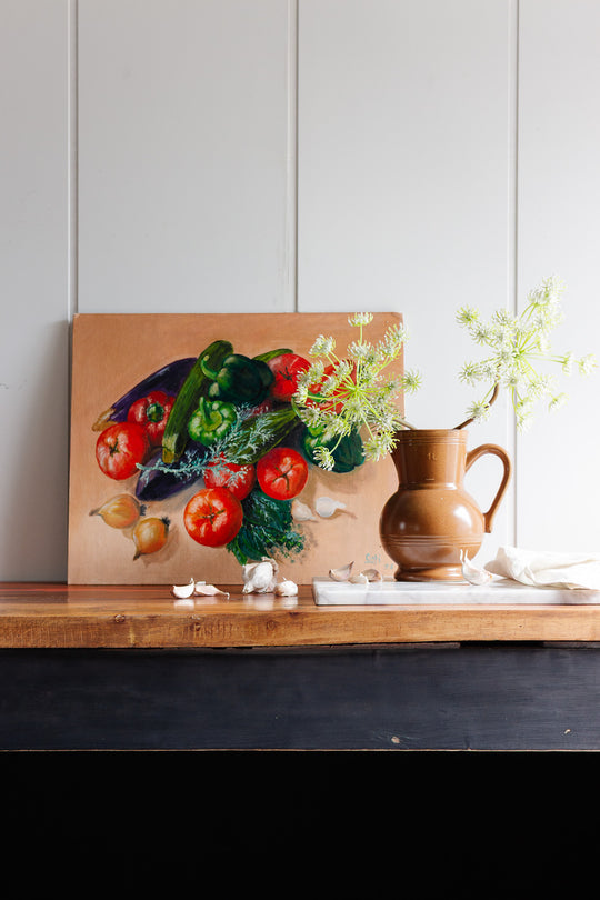 légumes sur la table