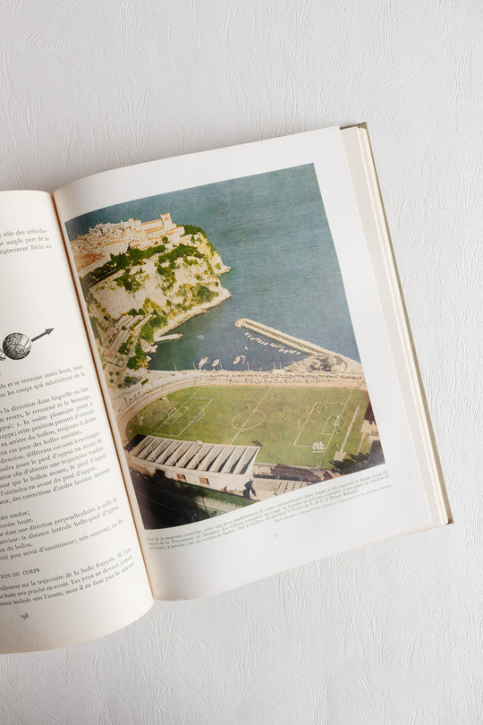 "le football" midcentury french coffee table books: volumes 1 and 2