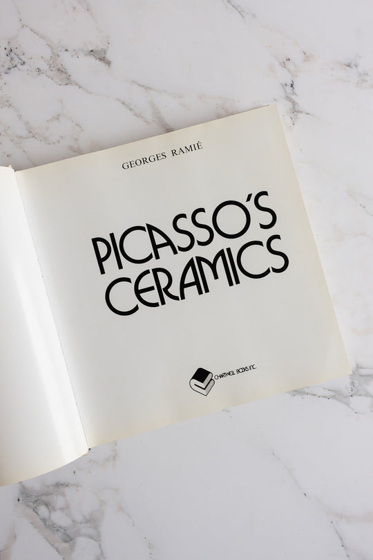 "picasso's ceramics" vintage coffee table book