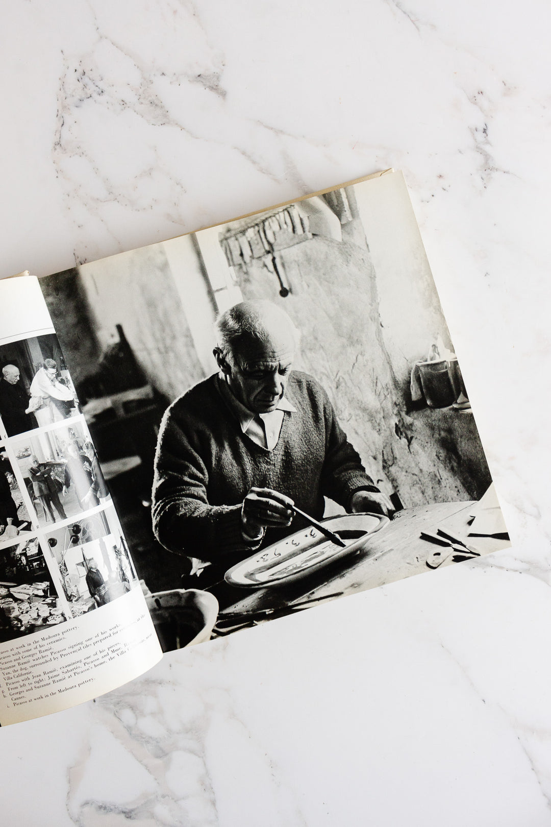 "picasso's ceramics" vintage coffee table book