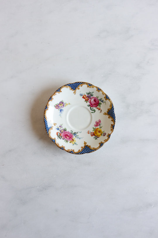 antique aynsley floral tea cup