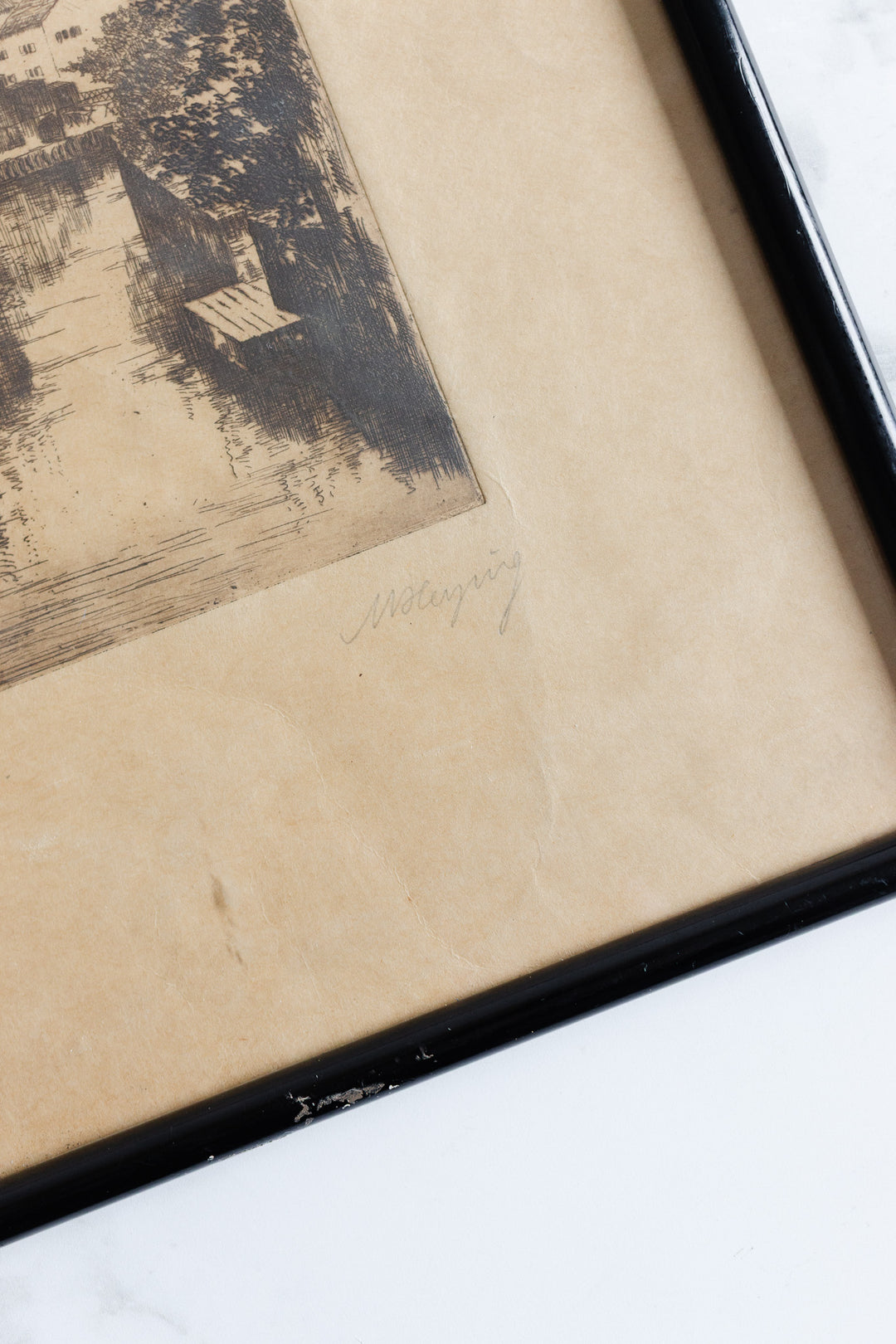 historische häuser am wasser