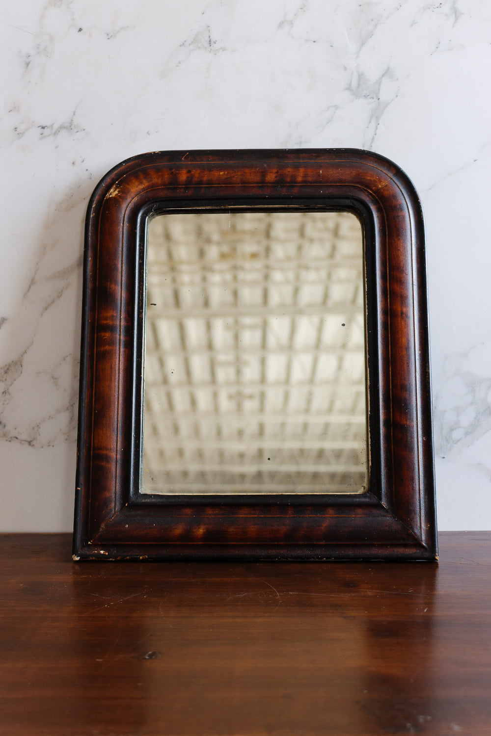 19th century french petit louis philippe mirror