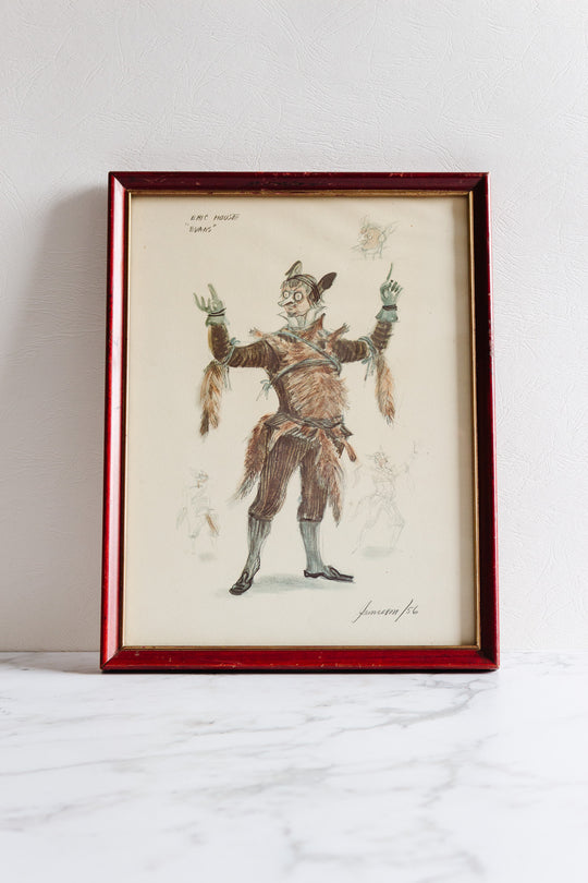 eric house midcentury Stratford festival print