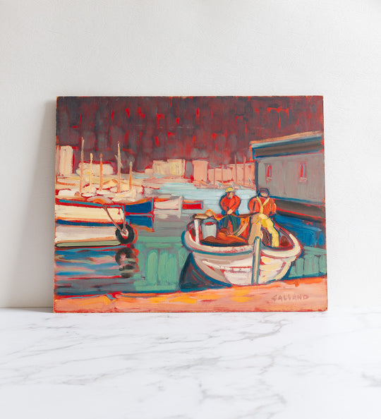 les pêcheurs by listed artist Albert Galland