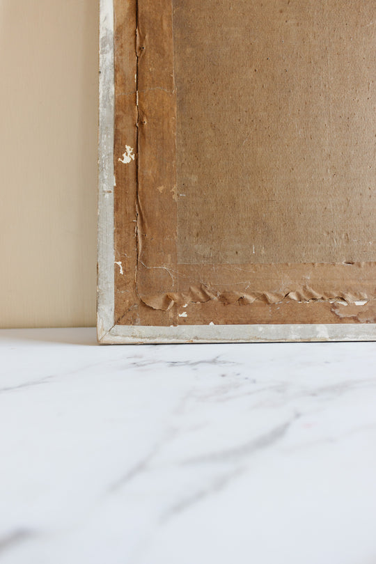 antique English framed lithograph, “A Summer’s Morning”