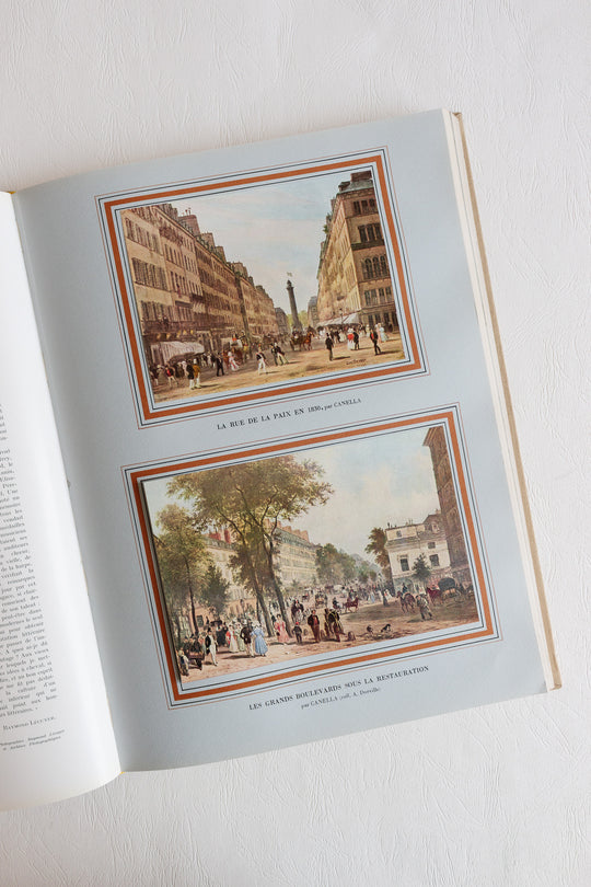 vintage french coffee table book "demeures inspirées et sites romanesques"