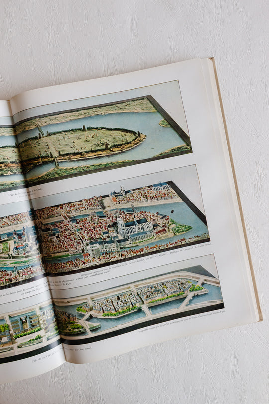 vintage french coffee table book "demeures inspirées et sites romanesques"