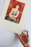 "petite collection", 3 vintage art prints