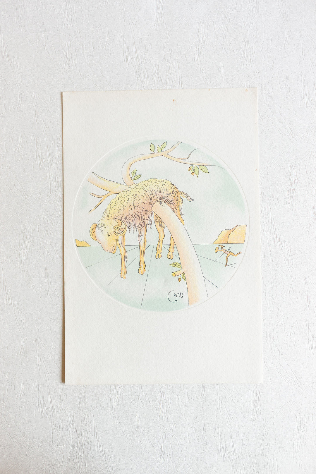 1970s Salvador Dali "zodiac" lithographs - including three signed lithographs