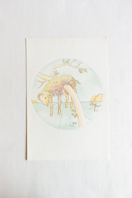 1970s Salvador Dali "zodiac" lithographs - including three signed lithographs
