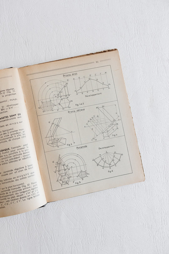 aide-mémoire de l'élève dessinateur (1955–1956)