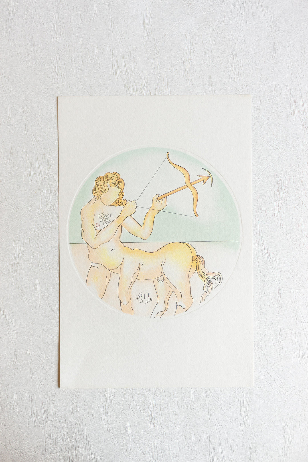 1970s Salvador Dali "zodiac" lithographs - including three signed lithographs