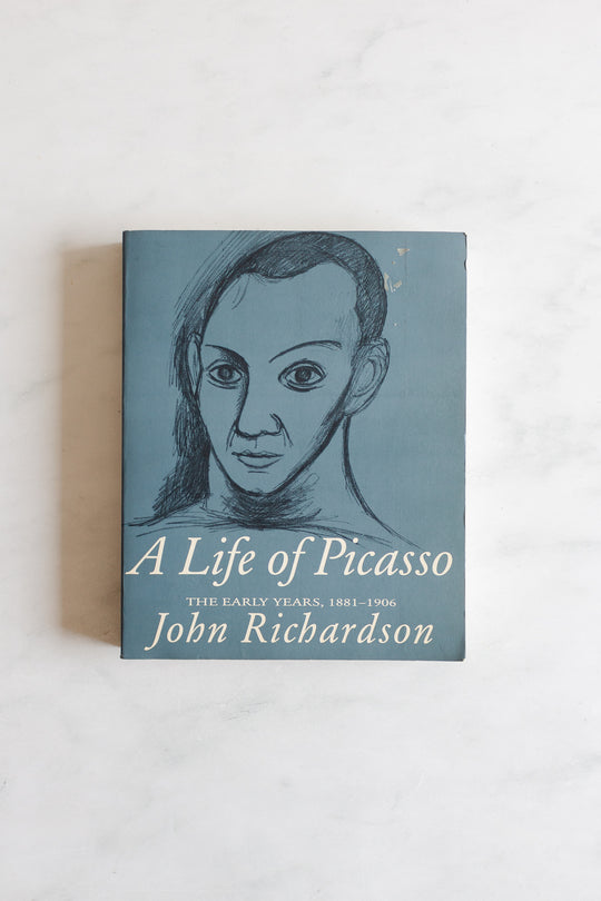 "a life of picasso" vintage art book